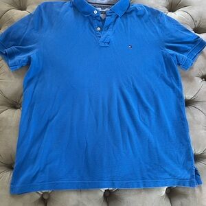 Tommy Hilfiger Vibrant Blue Polo Shirt